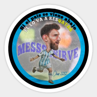 GOAT Best Soccer Player Sticker